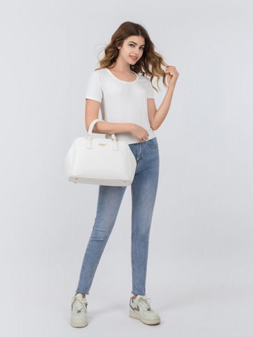 Princely London Handtasche 'Victoria'‌‌‌ in Weiß