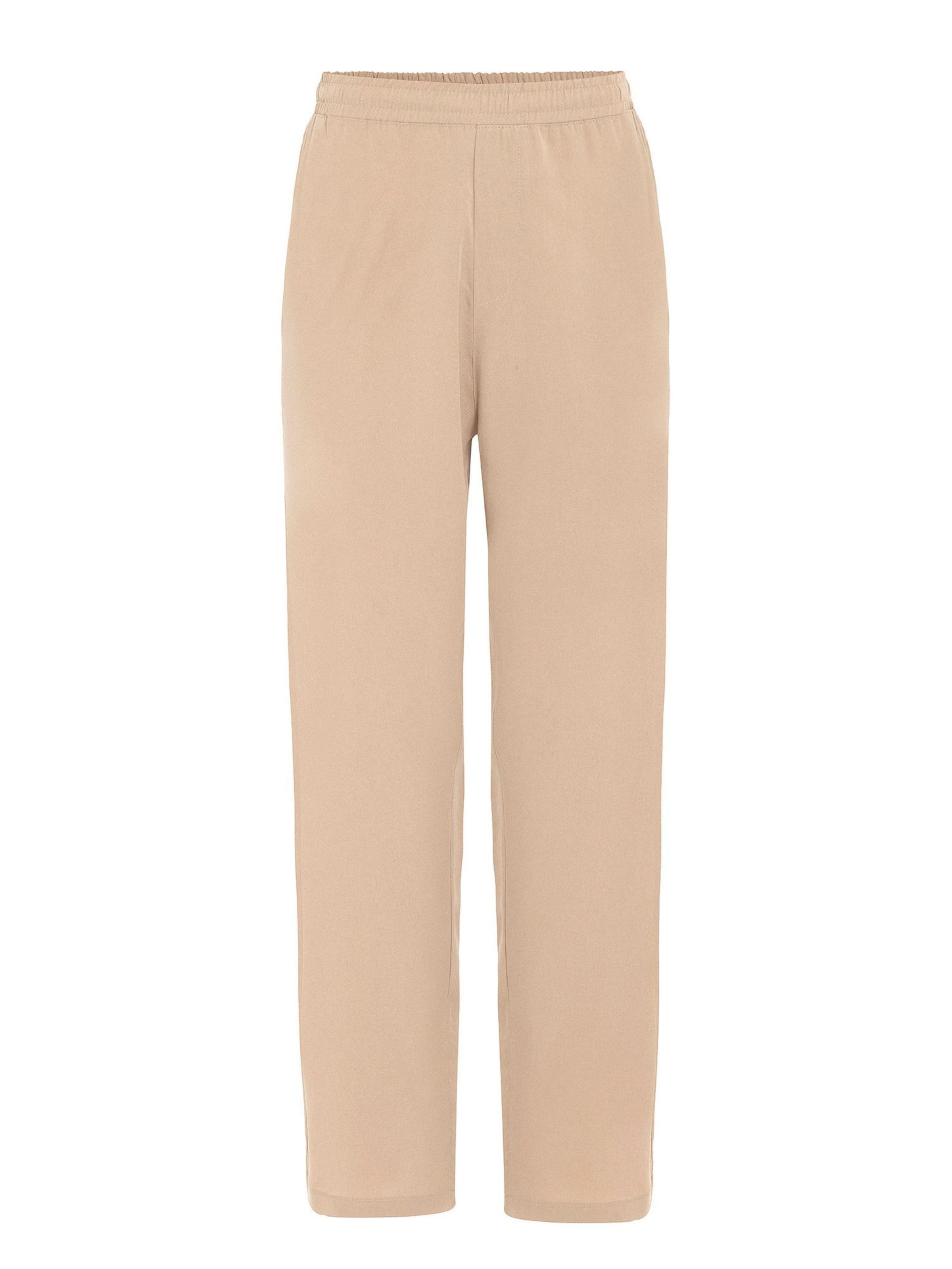 Dandalo Baggy Bukser i beige: forside