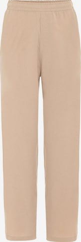 DandaloBaggy Hlače - bež boja: prednji dio