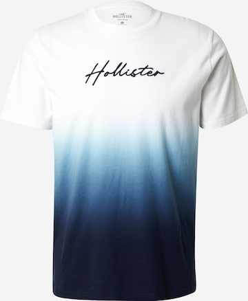 T-Shirt HOLLISTER en bleu : devant