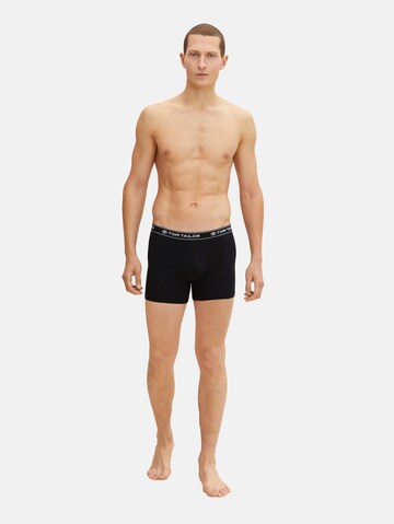 TOM TAILOR Boxershorts in Schwarz