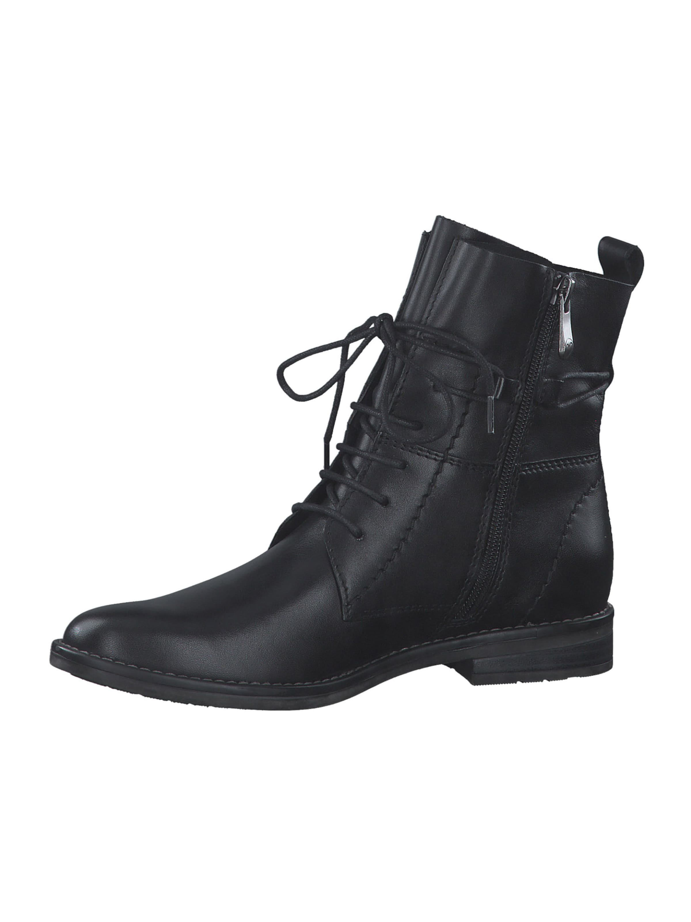 MARCO TOZZI Lace-up bootie in Black