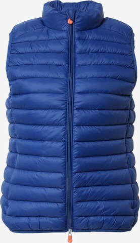 SAVE THE DUCK Bodywarmer 'CHARLOTTE' in Blauw: voorkant