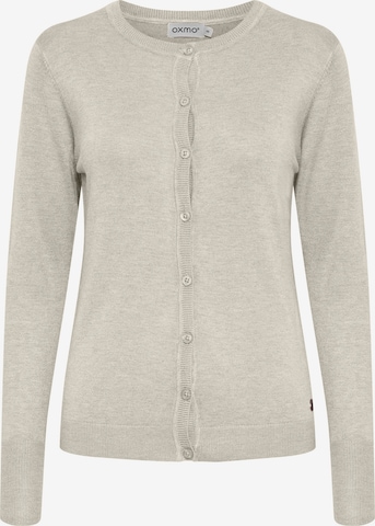Oxmo Knit Cardigan 'Hlin' in Grey: front