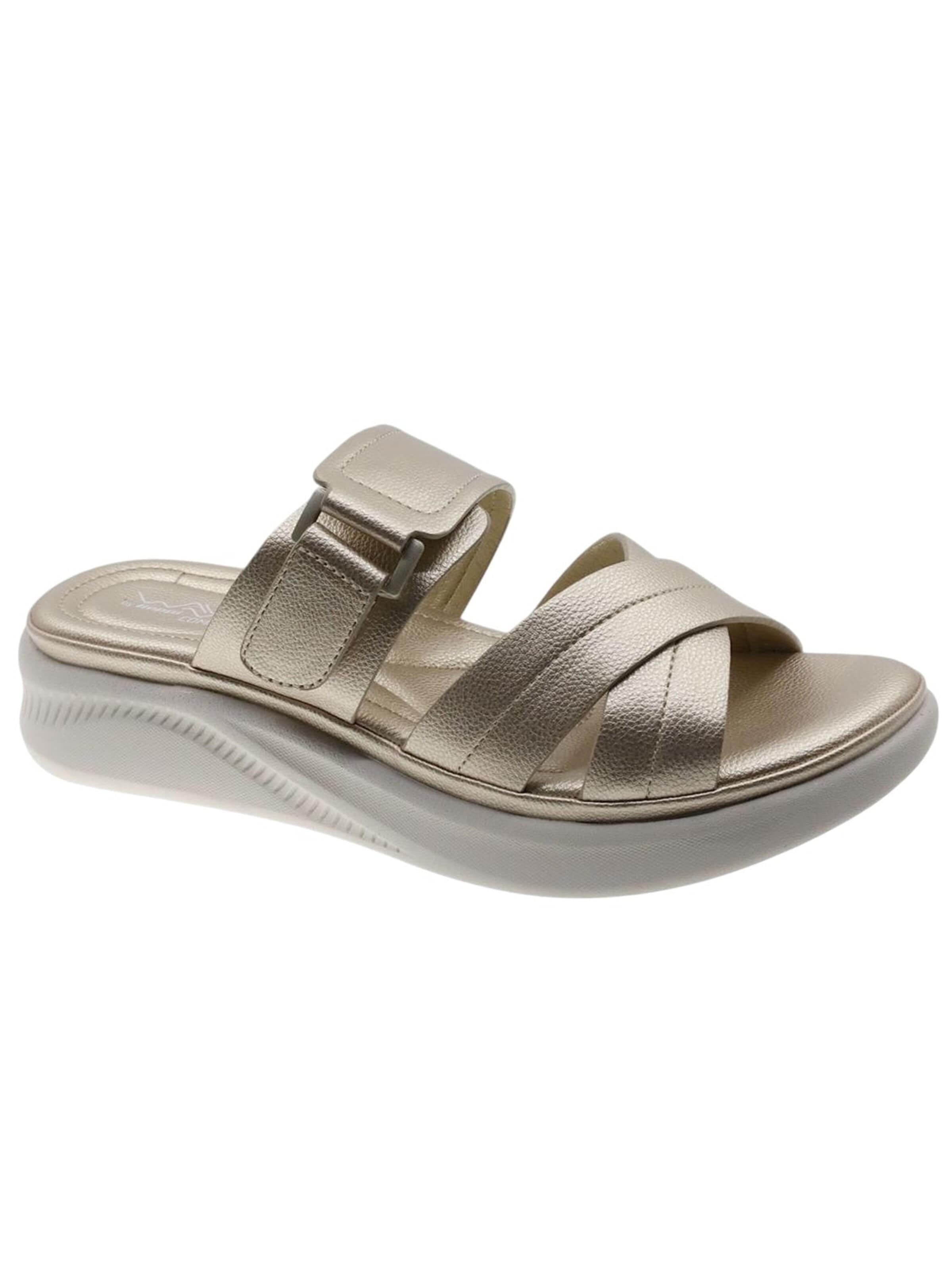 Beppi - Zapatillas de casa 'Casual Slipper' en oro: frente