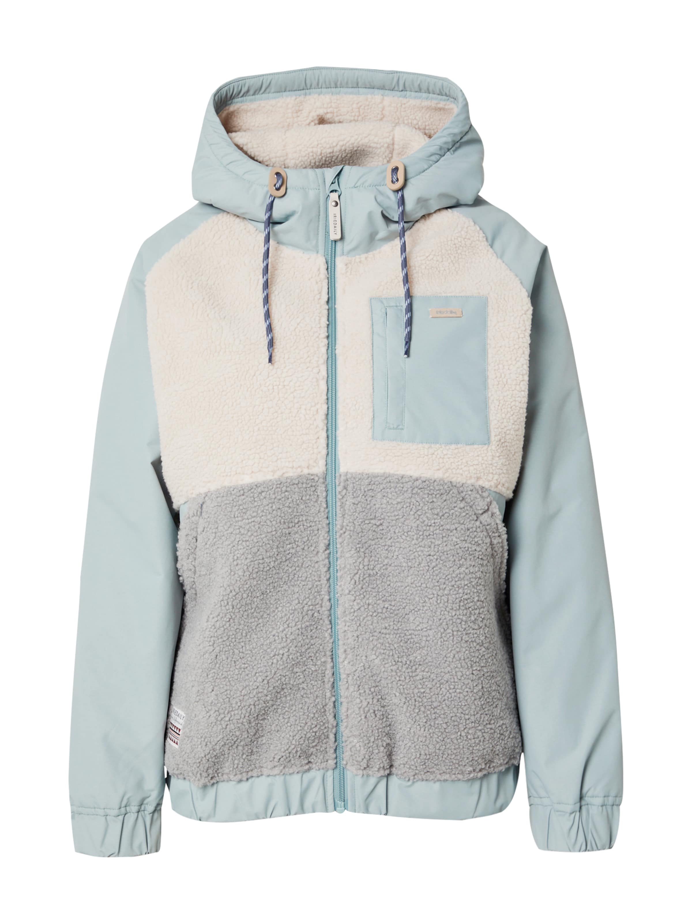 Iriedaily Přechodná bunda 'Arctikmix' – modrá: přední strana