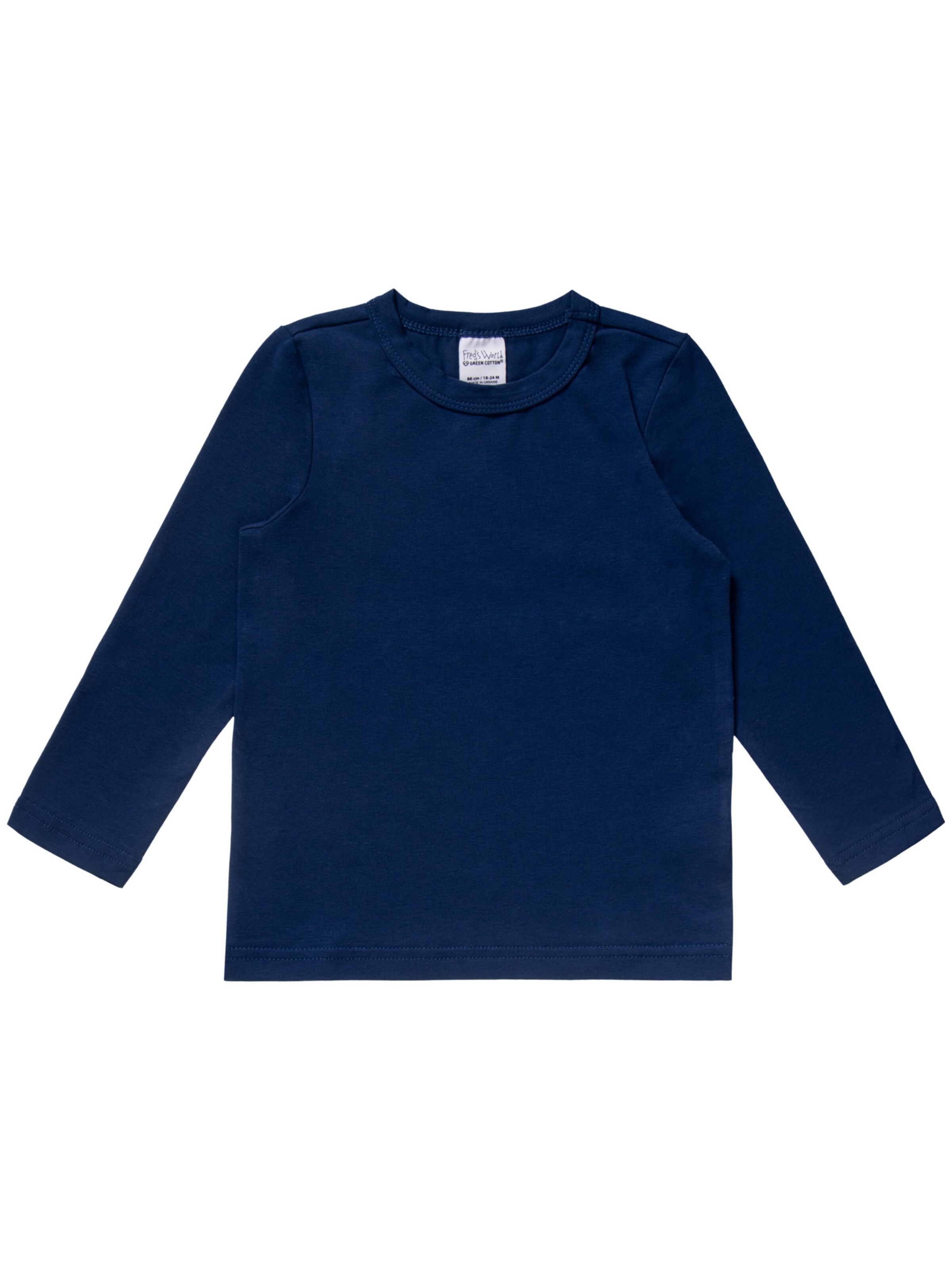 Maglietta di Fred's World by GREEN COTTON in blu: frontale