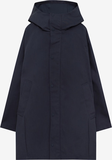 Pull&Bear Parka mi-saison en bleu marine, Vue avec produit