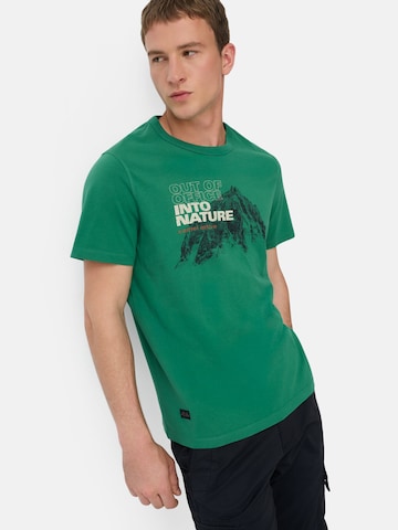 CAMEL ACTIVE Shirt in Green