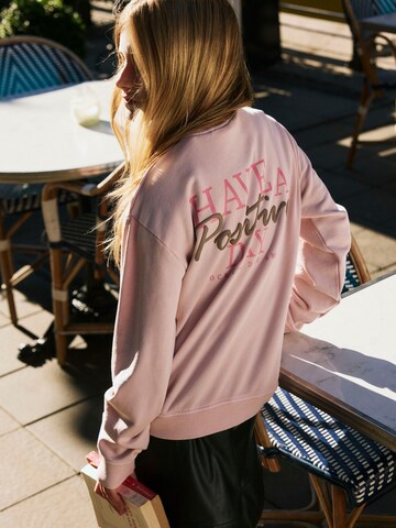 NAME IT Sweatshirt in Roze: voorkant