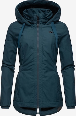 Ragwear Přechodná bunda 'Varvarra' – modrá: přední strana
