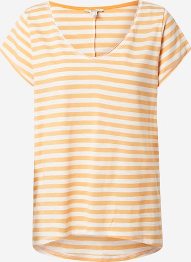 ESPRIT T-Shirt in mandarine / weiß, Produktansicht