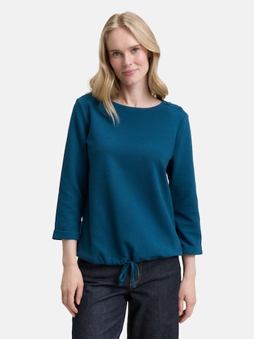 TOM TAILOR Shirt in Blue: front