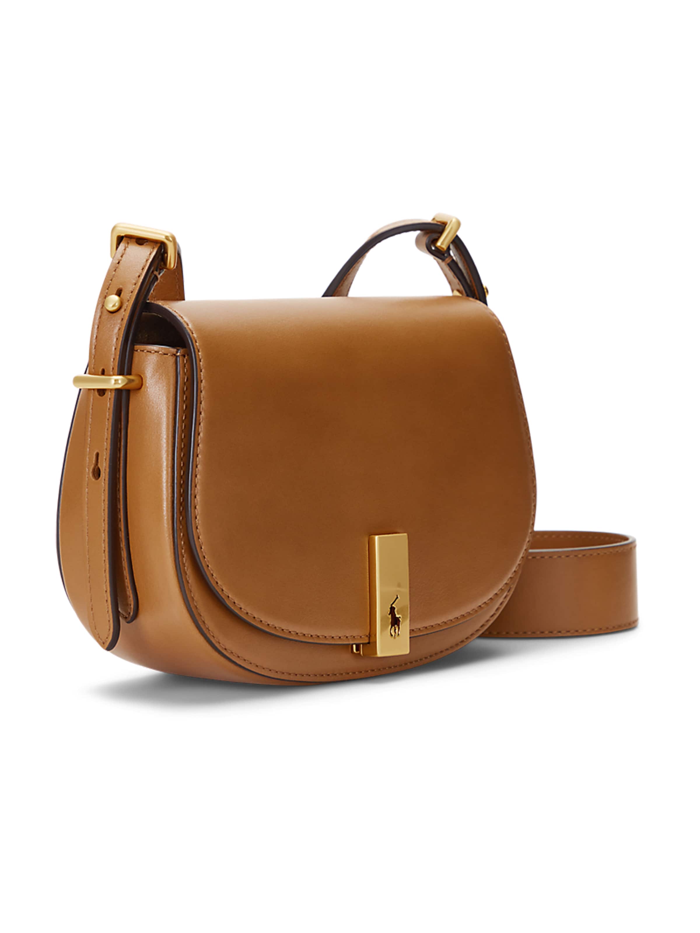 Geantă de umăr de la Polo Ralph Lauren pe maro: față