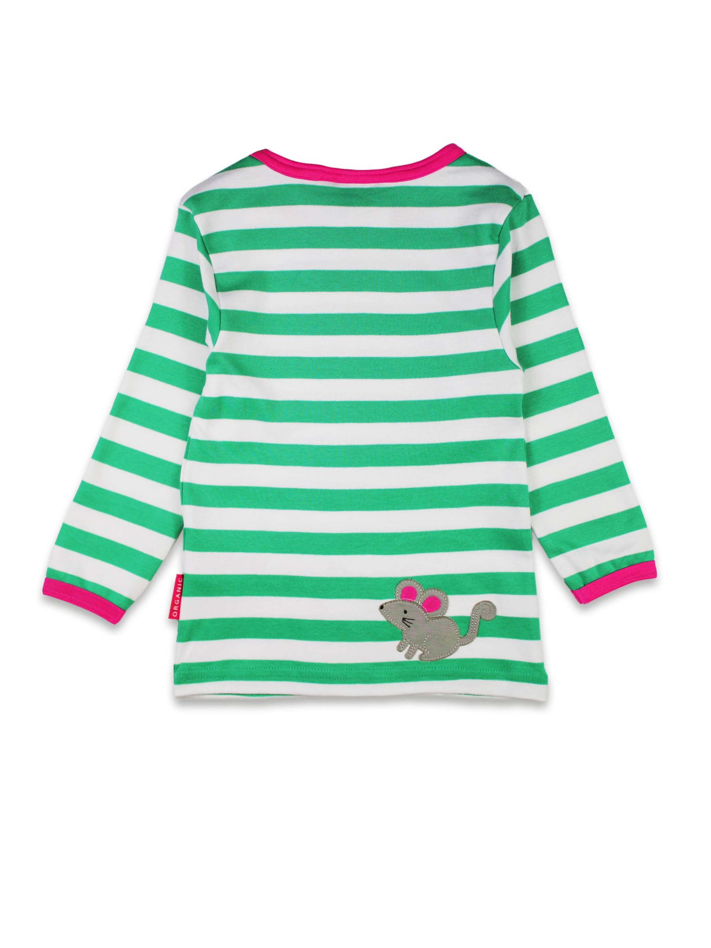 Toby Tiger Shirt 'Kätzchen' in Green