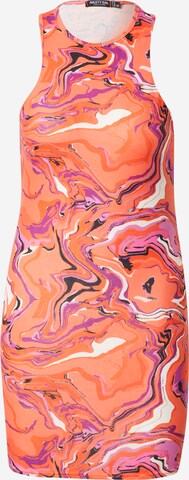 Nasty Gal - Vestido em laranja: frente