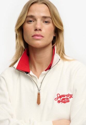 Superdry & Co Sweatshirt 'Heritage' in Beige