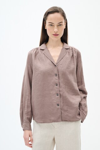 InWear Blouse 'Solina' in Brown: front