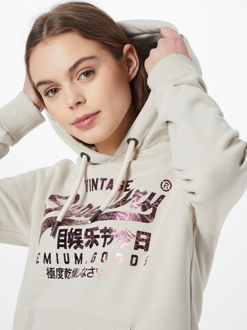 Superdry Mikina – béžová