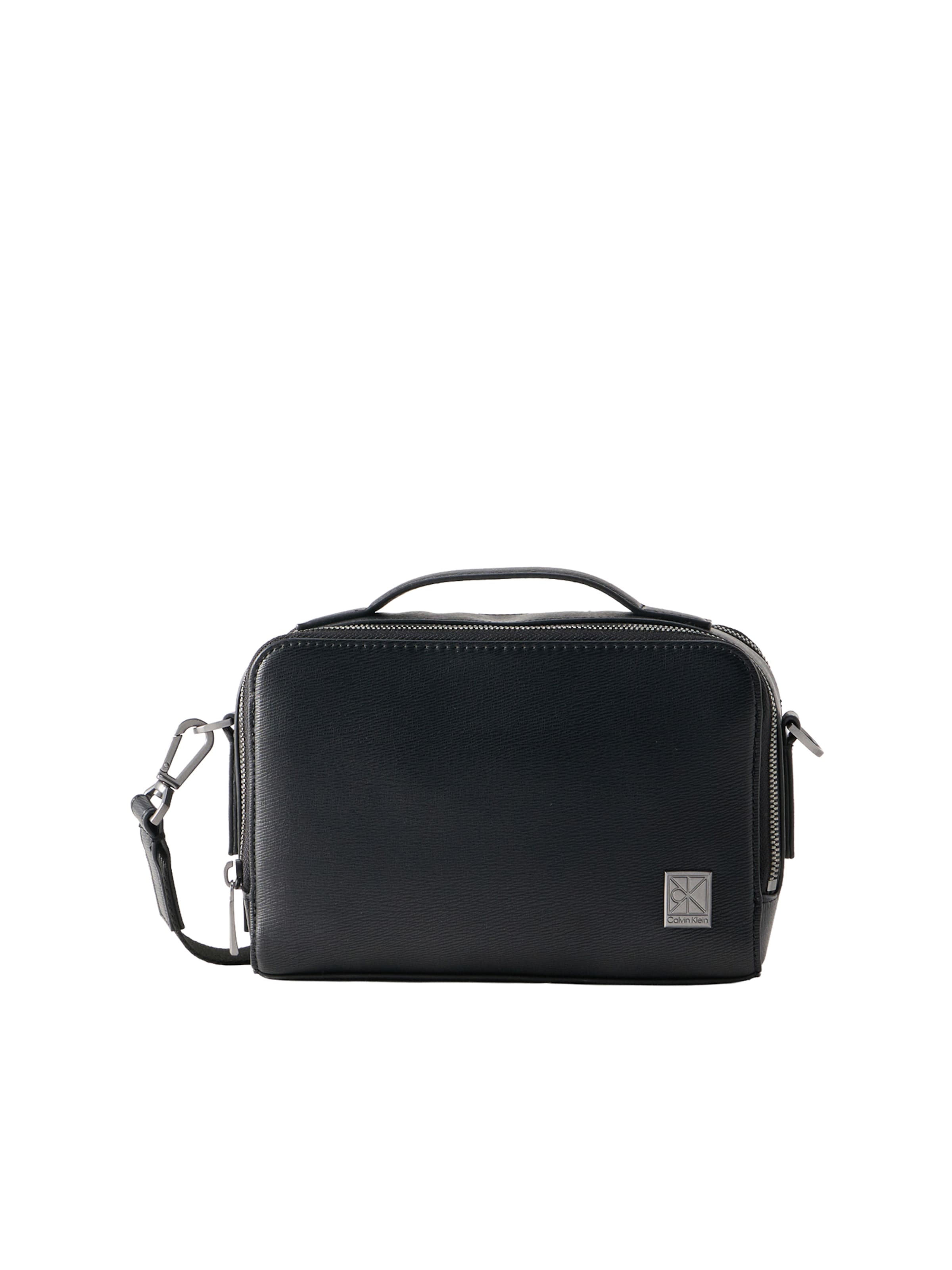 Calvin Klein Kameratasche in Schwarz: Vorderseite