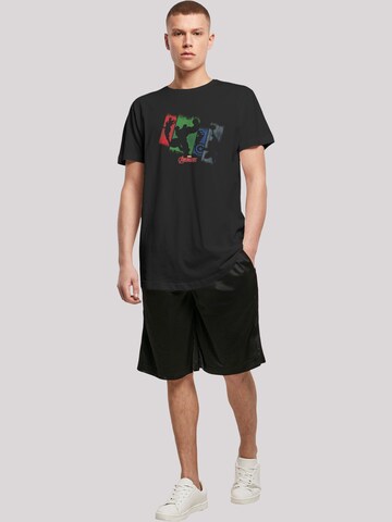 T-Shirt 'Avengers' F4NT4STIC en noir