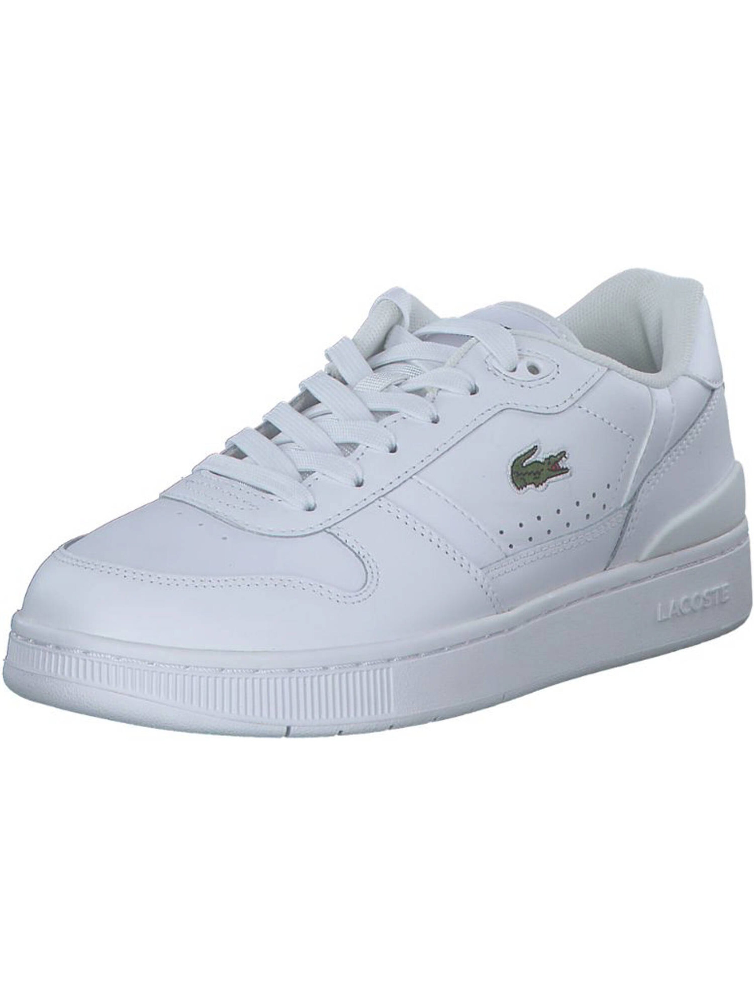 LACOSTE Sneakers in White: front