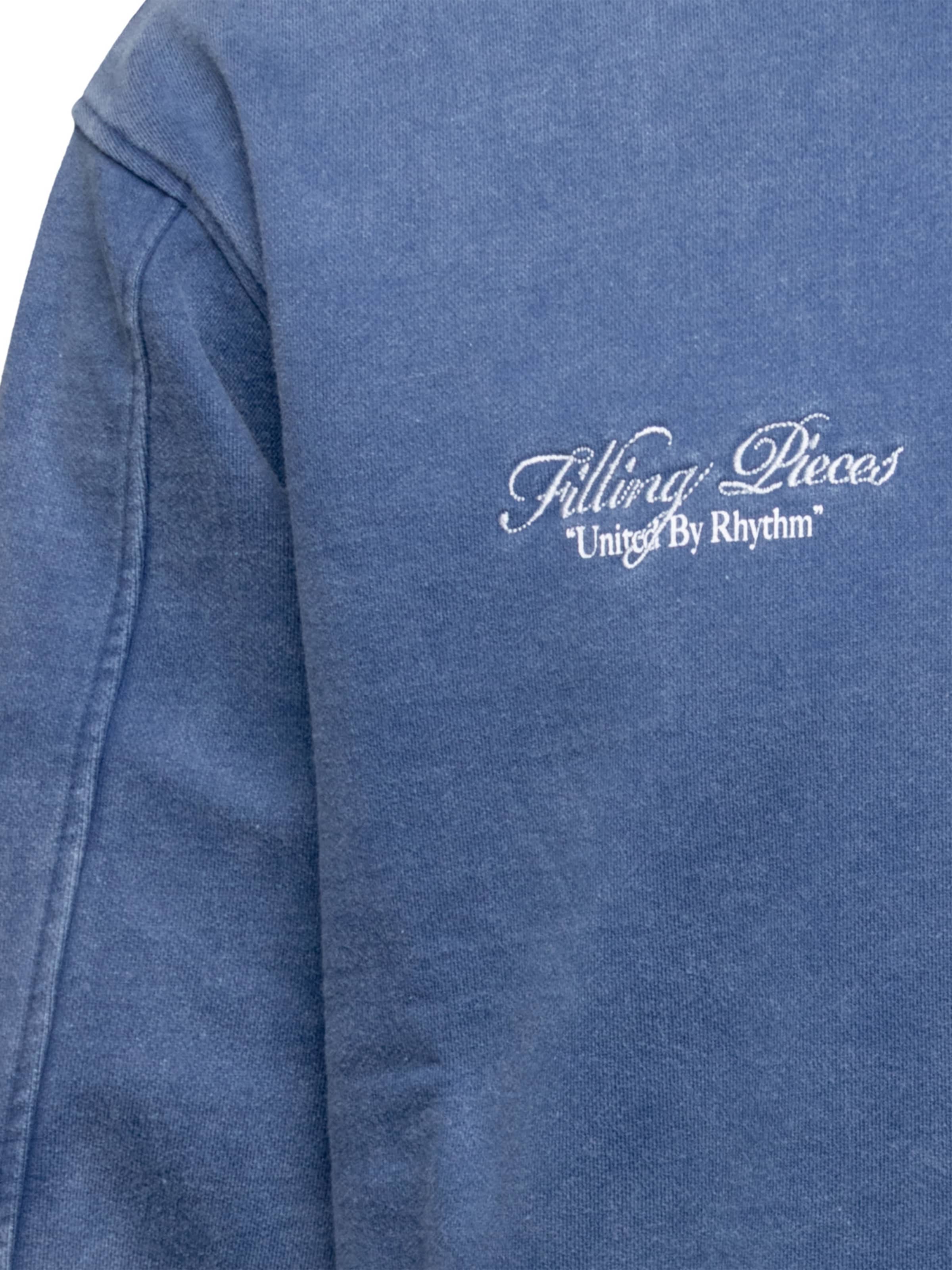 Filling Pieces Sweatshirt 'Gramophone Vintage' in Blue
