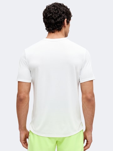 Tricou funcțional 'MILER' de la NIKE pe alb