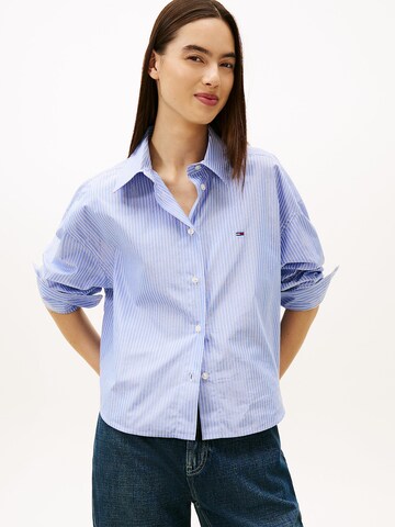 Tommy Jeans Blouse in Blue: front