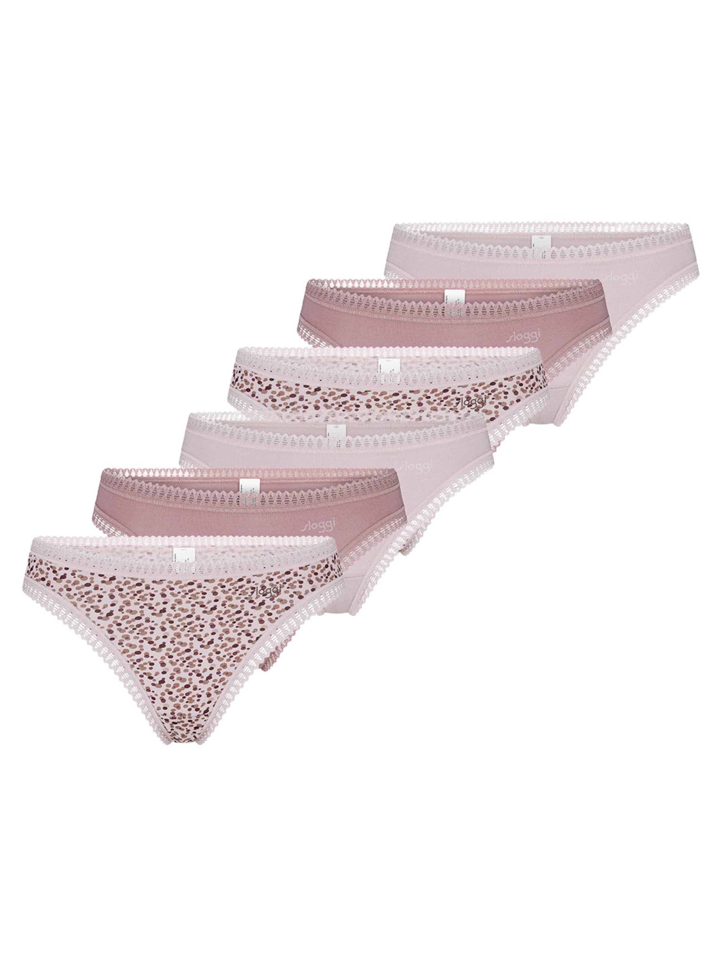 SLOGGI String 'GO Crush' in Roze: voorkant