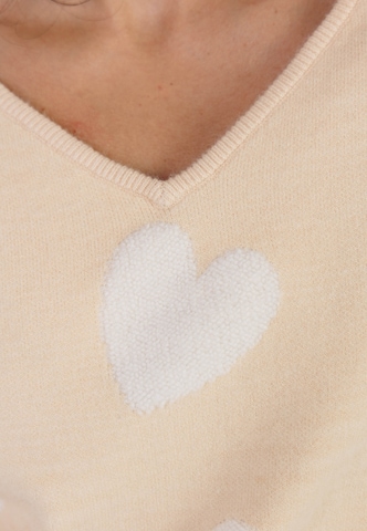 Pull-over 'Lovely Wollma' Kleinigkeit en marron