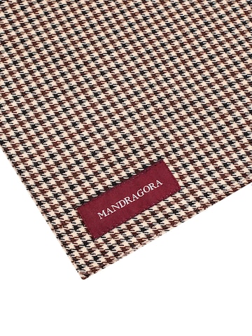 mandragora Schal 'Retto' in Braun