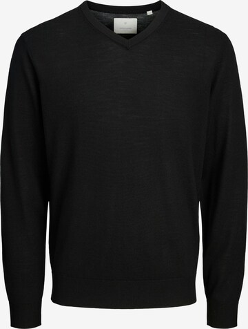 JACK & JONES Pullover '12281747' in Schwarz: Vorderseite