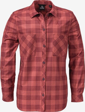 Schöffel Multifunctionele blouse 'Hopedale' in Rood: voorkant