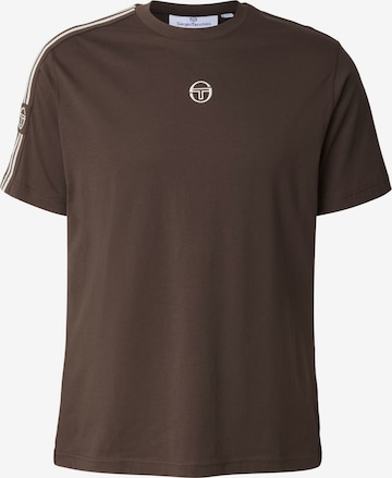 Sergio Tacchini Shirt 'Cesena Co' in Brown: front