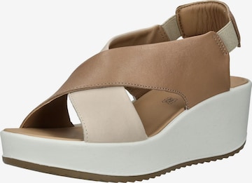 Sandalo di IGI&CO in beige: frontale