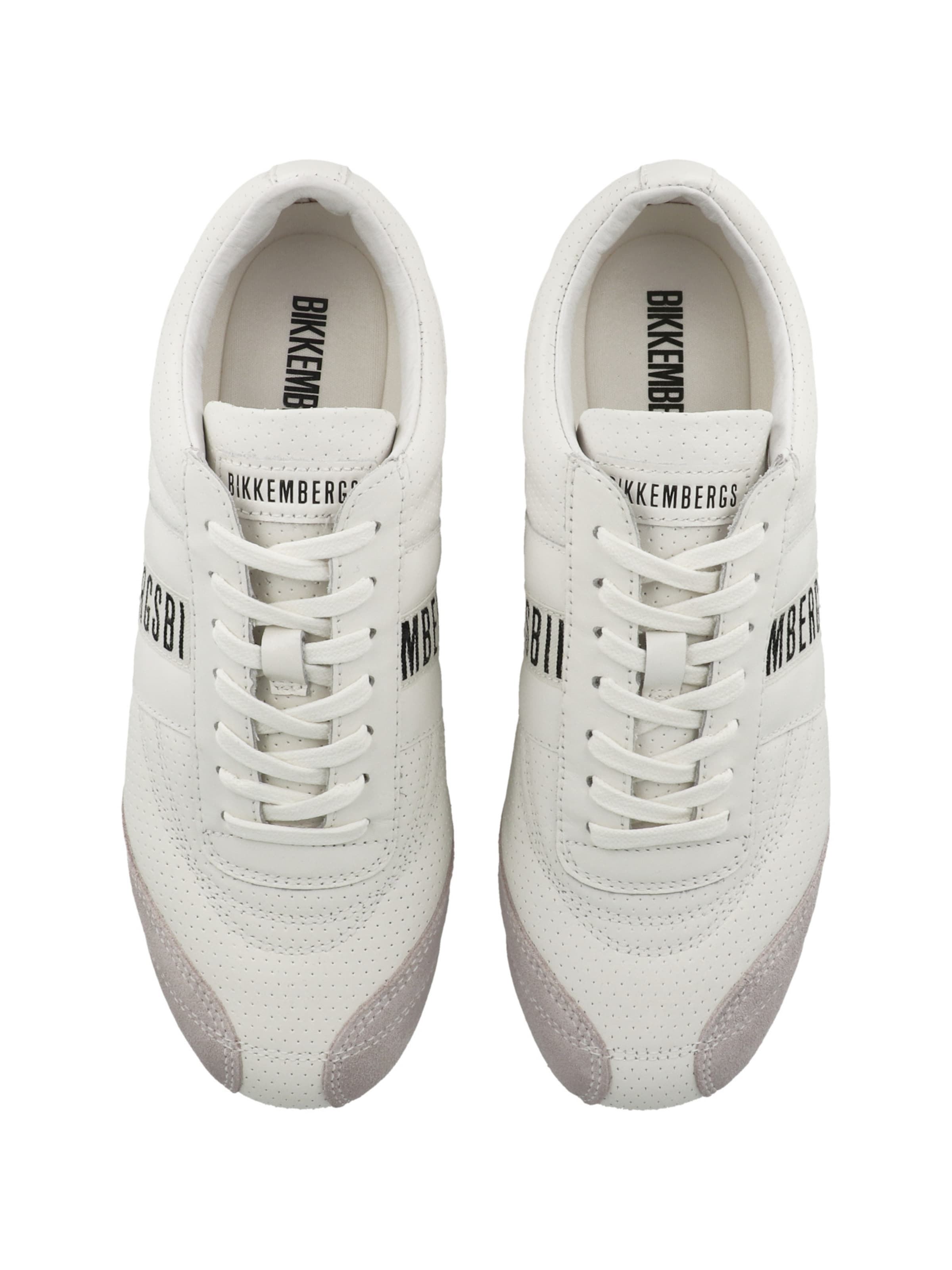 BIKKEMBERGS Platform trainers in White