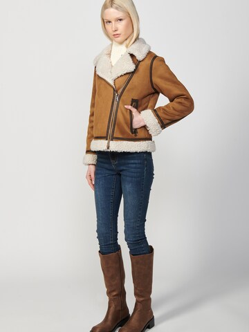 KOROSHI Vinterjacka i beige