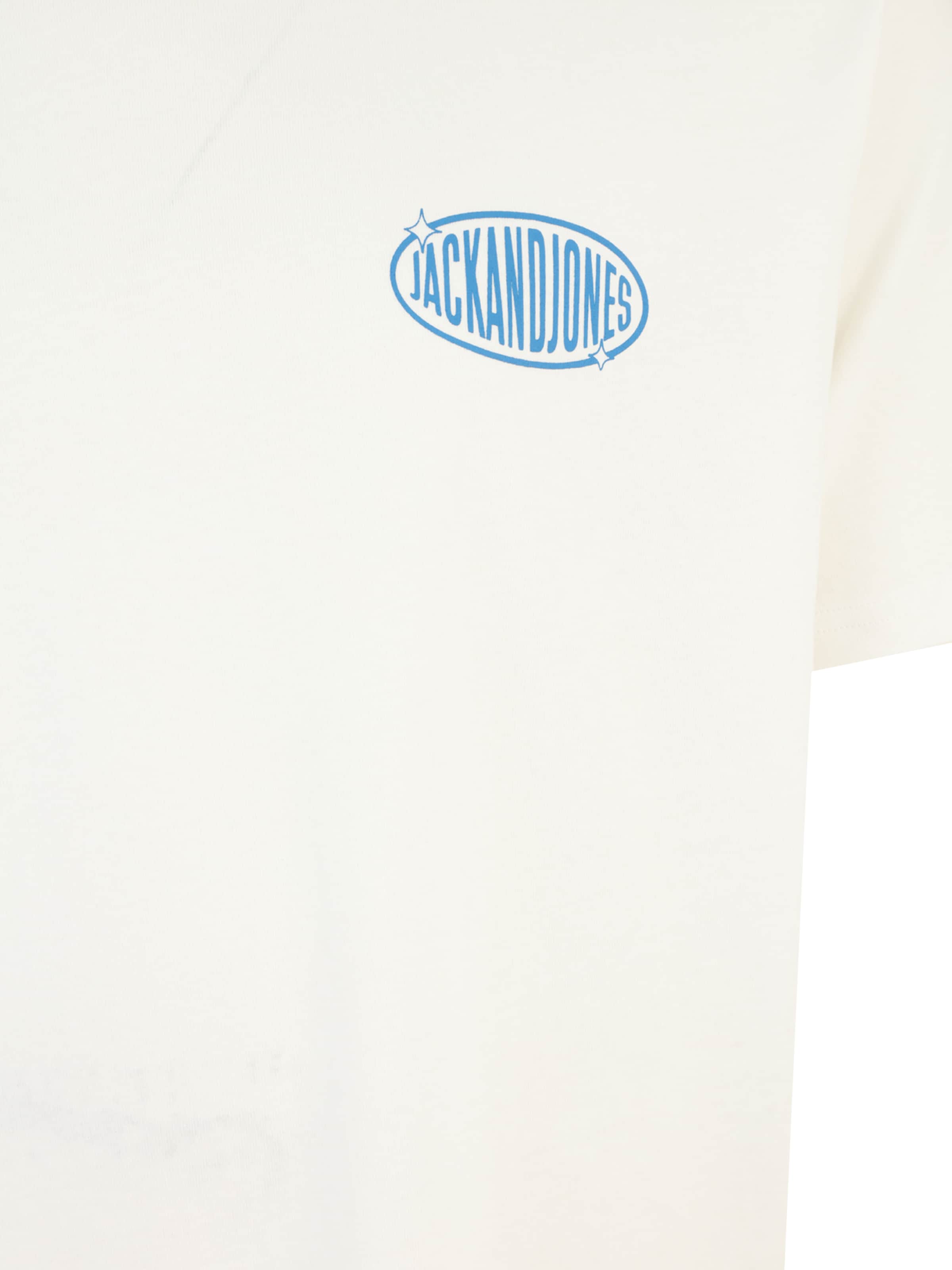 Jack & Jones Plus Футболка 'JJLEGACY' в Белый