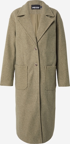 Manteau mi-saison 'PCJILI' PIECES en vert : devant