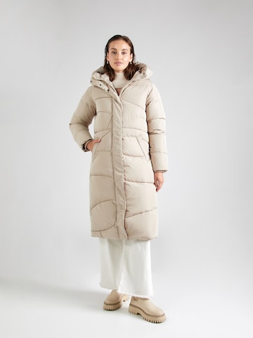 Manteau d’hiver 'Wanda' mazine en gris : devant