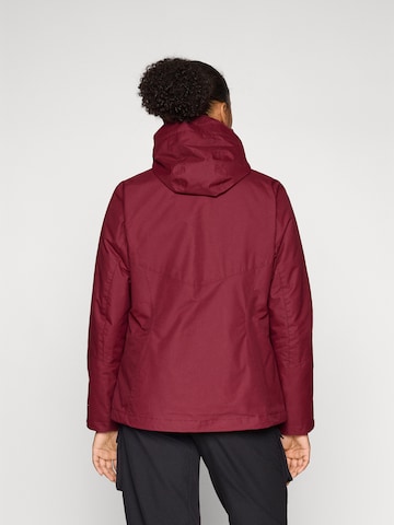 COLUMBIA Outdoor Jacket 'Bugaboo III' in Red: back