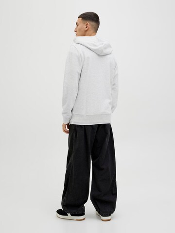 JACK & JONES Sweat jacket 'JJSIMON' in White
