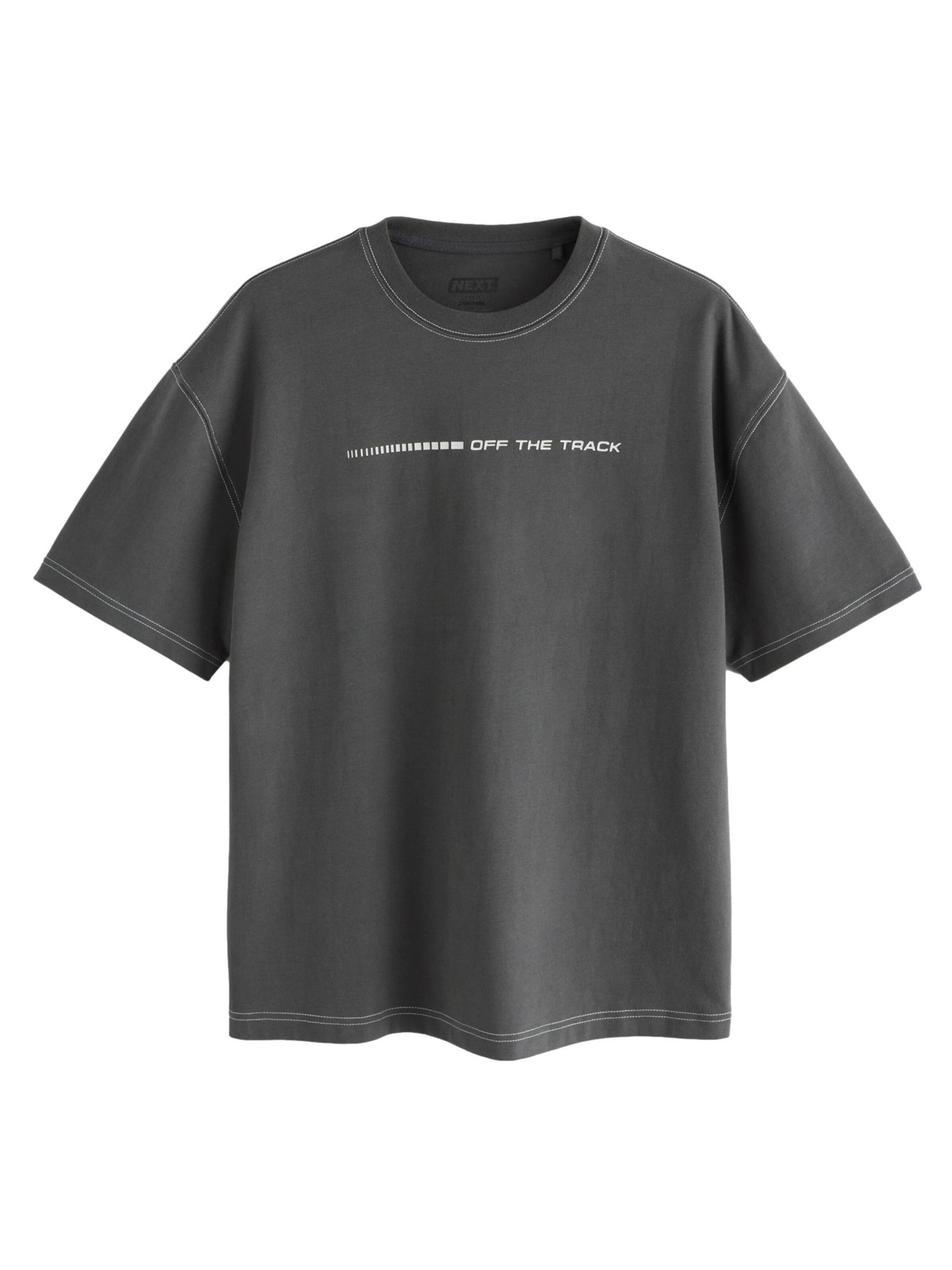 Next Футболка в Серый: спереди