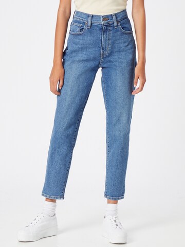 LEVI'S ® Tapered Jeans 'High Waisted Mom' i blå: framsida
