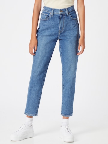 LEVI'S Jeans 'MOM JEANS' in Blauw: voorkant