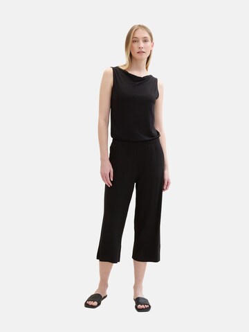 TOM TAILOR Jumpsuit in Schwarz