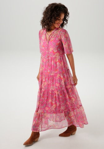 Aniston CASUAL Kleid in Pink