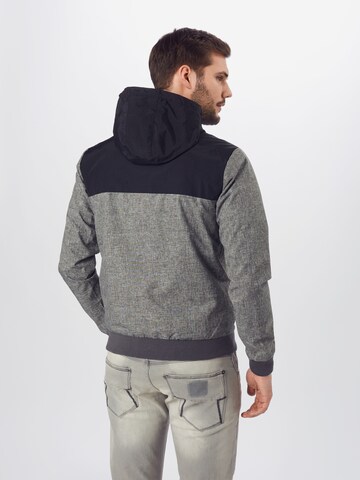 INDICODE JEANS Between-Season Jacket 'Brushwood' in Grey