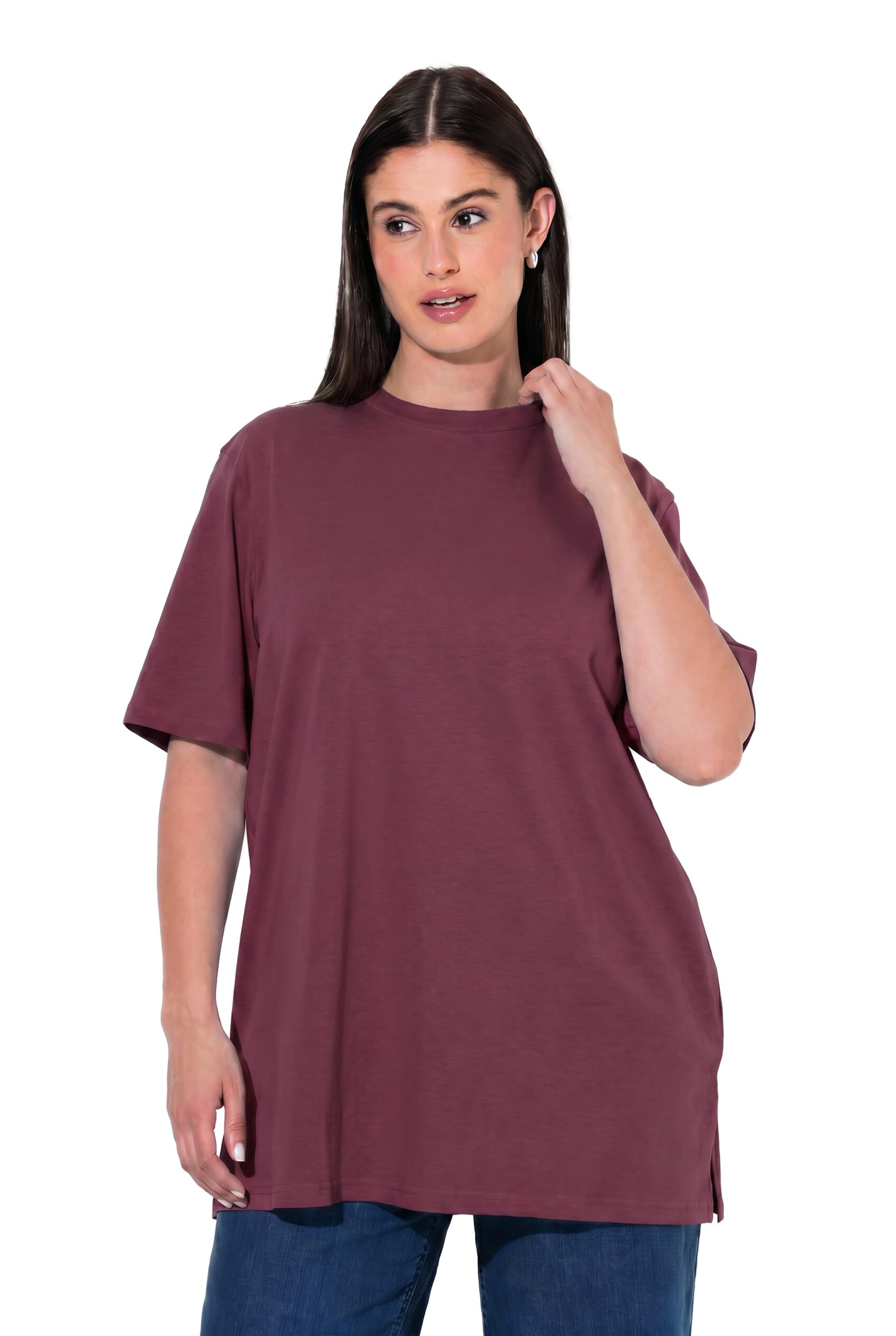 Ulla Popken Shirt in Rot: Vorderseite